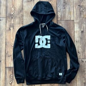 DC Black and White Logo Hoodie